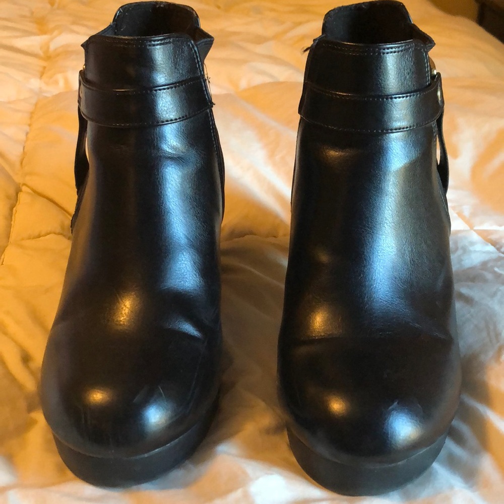 Black boots